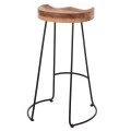 ΣΚΑΜΠΟ BAR ELEANOR ΑΠΟ ΜΑΣΙΦ ΞΥΛΟ ΑΚΑΚΙΑΣ 48x40χ76Υεκ. HM8363.11
