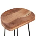 ΣΚΑΜΠΟ BAR ELEANOR ΑΠΟ ΜΑΣΙΦ ΞΥΛΟ ΑΚΑΚΙΑΣ 48x40χ76Υεκ. HM8363.11
