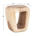 ΣΚΑΜΠΟ DENS HM18451 ΞΥΛΟ SUAR ΣΕ ΦΥΣΙΚΟ 38x34x48Υεκ.