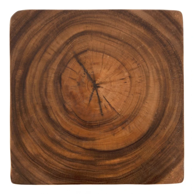 ΣΚΑΜΠΟ GEBO HM9754 ΤΕΤΡΑΓΩΝΟ ΑΠΟ ΞΥΛΟ SUAR ΣΕ ΚΑΡΥΔΙ 35x35x46,5Y εκ.