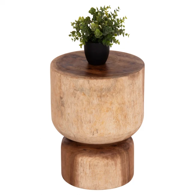 ΣΚΑΜΠΟ ΚΥΛΙΝΔΡΙΚΟ FEBRYD HM18233.11 ΜΑΣΙΦ ΞΥΛΟ SUAR ΦΥΣΙΚΟ Φ35x45Υεκ.