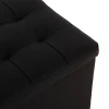 ΣΚΑΜΠΩ ΜΕ ΑΠΟΘΗΚΕΥΤΙΚΟ ΧΩΡΟ PU ΜΑΥΡΟ CUBE HM224.01 36,5x36,5x36Υεκ.