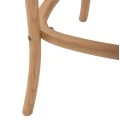 ΣΚΑΜΠΟ ΞΥΛΙΝΟ GIOLIANA HM8750.01 ΑΠΟ ΟΞΙΑ ΦΥΣΙΚΟ ΜΕ PLYWOOD ΚΑΘΙΣΜΑ 46x46x109Υ εκ.