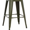 ΣΚΑΜΠΟ ΜΕΣΑΙΟΥ ΥΨΟΥΣ ΜΕΤΑΛΛΙΚΟ MELITA-PRO HM8573.43 DARK OLIVE GREEN 43x43x67Υεκ.