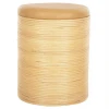 ΣΚΑΜΠΟ MITCH HM9886 ΦΥΣΙΚΟ RATTAN-ΚΑΘΙΣΜΑ ΑΠΟ PU ΜΠΕΖ Φ37x47Υεκ.