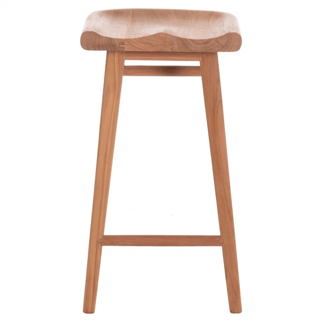 ΣΚΑΜΠΟ ΜΠΑΡ BOLMAR HM18108 ΞΥΛΟ ΤΕΑΚ ΣΕ ΦΥΣΙΚΟ 40.5x44x74Υεκ.