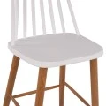 ΣΚΑΜΠΟ ΜΠΑΡ HM8459.01 VANESSA ΣΕ ΛΕΥΚΟ ΧΡΩΜΑ 43x49x107 εκ.