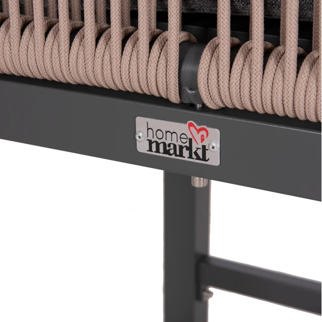 ΣΚΑΜΠΟ ΜΠΑΡ ΜΕΣ.ΥΨΟΥΣ HOWARD HM5791.21 ΑΝΘΡΑΚΙ ΑΛΟΥΜΙΝΙΟ--ΜΠΕΖ ΣΧΟΙΝΙ 47,5x55x94,5Υεκ