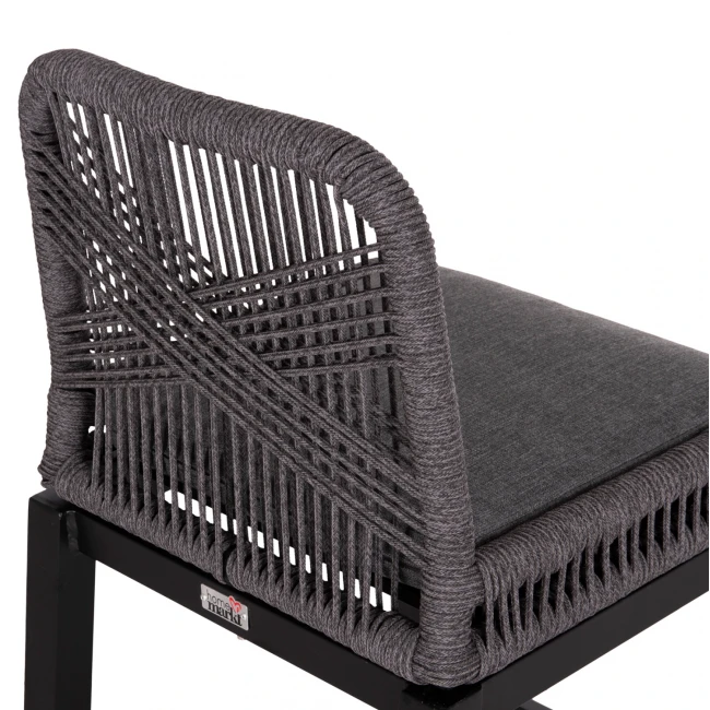 ΣΚΑΜΠΟ ΜΠΑΡ ΜΕΣ.ΥΨΟΥΣ HOWARD HM5791.23 ΜΑΥΡΟ ΑΛΟΥΜΙΝΙΟ--ΓΚΡΙ ΣΧΟΙΝΙ 47,5x55x94,5Υεκ.