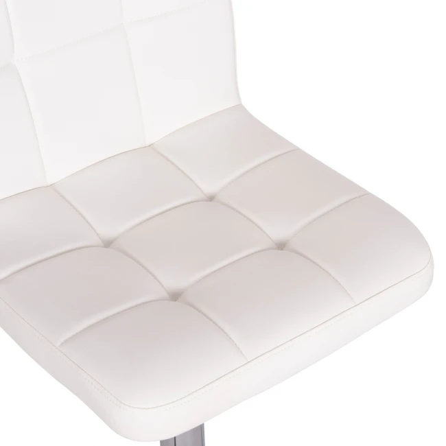 ΣΚΑΜΠΟ ΜΠΑΡ ΠΕΡΙΣΤΡΕΦΟΜΕΝΟ DIANA HM202.22 ΛΕΥΚΟ PU--ΜΕΤΑΛΛΟ ΧΡΩΜΙΟ 44x52x109Υεκ.