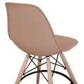 ΣΚΑΜΠΟ ΜΠΑΡ RENATA HM0173.45 ΚΑΠΟΥΤΣΙΝΟ 58x56x107Υ εκ.