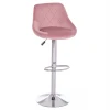 ΣΚΑΜΠΟ ΜΠΑΡ ROSE HM204.42 ΜΕ ΑΜΟΡΤΙΣΕΡ ΧΡΩΜΙΟΥ & ΣΑΠΙΟ ΜΗΛΟ ΒΕΛΟΥΔΟ 48x45x105Υεκ.