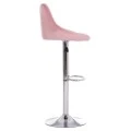 ΣΚΑΜΠΟ ΜΠΑΡ ROSE HM204.42 ΜΕ ΑΜΟΡΤΙΣΕΡ ΧΡΩΜΙΟΥ & ΣΑΠΙΟ ΜΗΛΟ ΒΕΛΟΥΔΟ 48x45x105Υεκ.