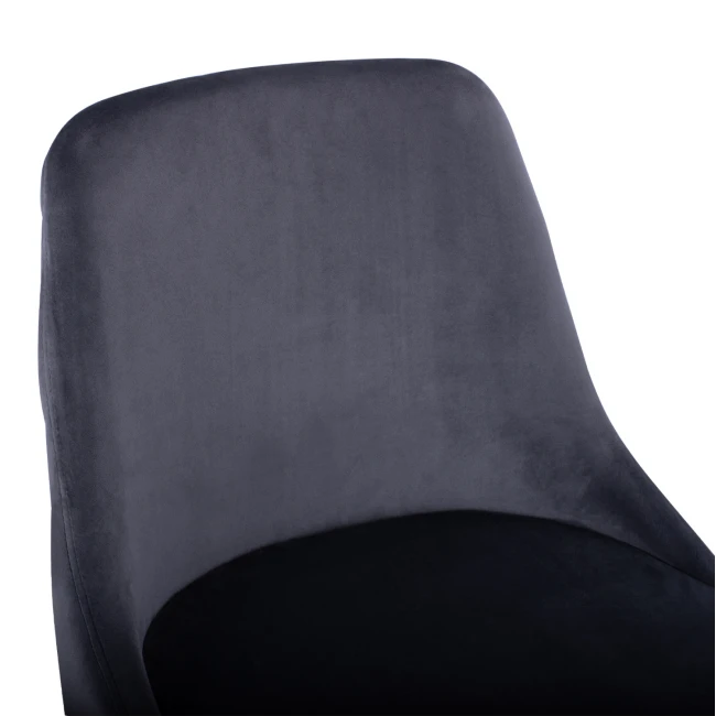 ΣΚΑΜΠΟ ΜΠΑΡ SERENITY HM8519.01 ΑΠΟ ΒΕΛΟΥΔΟ ΓΚΡΙ ΜΕ ΜΕΤΑΛΛΙΚΟ ΣΚΕΛΕΤΟ 51Χ57Χ110Υ εκ.