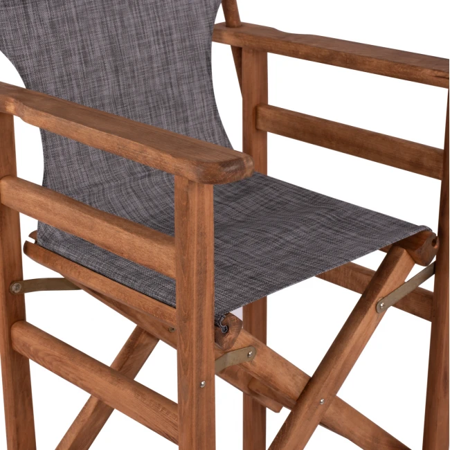 ΣΚΑΜΠΟ ΣΚΗΝΟΘΕΤΗ ΛΗΜΝΟΣ ΚΑΡΥΔΙ ΜΕ TEXTILENE ΓΚΡΙ HM10374.10