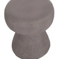 ΣΚΑΜΠΟ ΣΤΡΟΓΓΥΛΟ INTERON HM18171.03 FIBER CEMENT ΣΕ ΓΚΡΙ--Φ34x39Υεκ.
