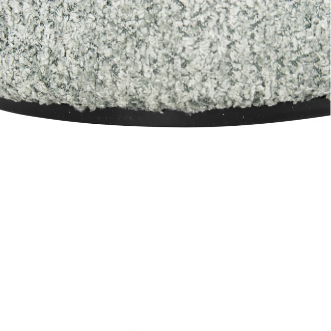 ΣΚΑΜΠΟ ΣΤΡΟΓΓΥΛΟ LINNER HM9604.05 ΜΠΟΥΚΛΕ ΥΦΑΣΜΑ ΦΥΣΤΙΚΙ-ΜΑΥΡΗ ΛΕΠΤΟΜΕΡΕΙΑ Φ38x44 εκ.