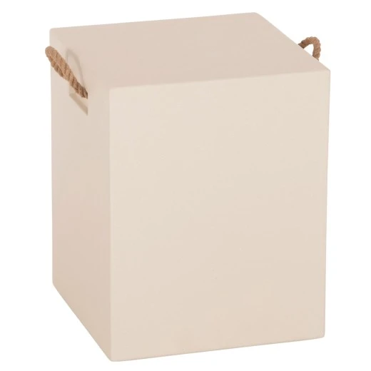 ΣΚΑΜΠΟ ΤΕΤΡΑΓΩΝΟ FIBER CEMENT ΜΕ ΧΕΡΟΥΛΙΑ ZAK HM6581.02 ΣΕ ΜΠΕΖ 36x36x45,5Υεκ