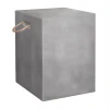 ΣΚΑΜΠΟ ΤΕΤΡΑΓΩΝΟ ΜΕ ΧΕΡΟΥΛΙΑ ZAK HM6581.01 FIBER CEMENT ΣΕ ΓΚΡΙ 36x36x43Υεκ