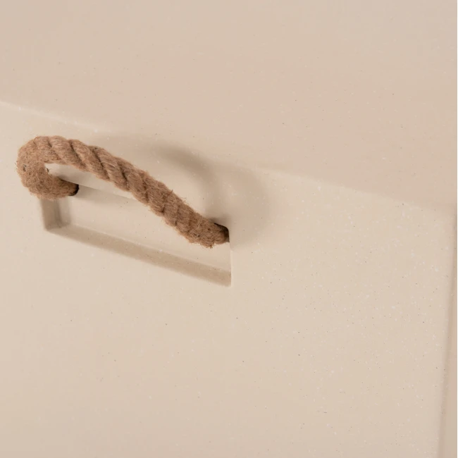 ΣΚΑΜΠΟ ΤΕΤΡΑΓΩΝΟ ΜΕ ΧΕΡΟΥΛΙΑ ZAK HM6581.02 FIBER CEMENT ΣΕ ΜΠΕΖ 36x36x45,5Υεκ