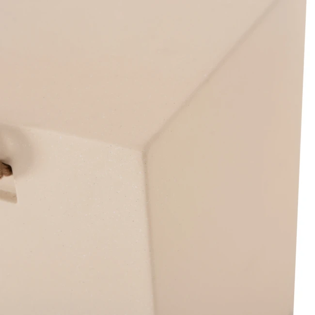 ΣΚΑΜΠΟ ΤΕΤΡΑΓΩΝΟ ΜΕ ΧΕΡΟΥΛΙΑ ZAK HM6581.02 FIBER CEMENT ΣΕ ΜΠΕΖ 36x36x45,5Υεκ