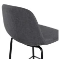 ΣΚΑΜΠΟ VINCENT HM9298.10 ΜΕΣΑΙΟΥ ΥΨΟΥΣ ΓΚΡΙ  ΜΕ ΜΕΤΑΛΛΙΚΑ ΠΟΔΙΑ 47x51x96 εκ.
