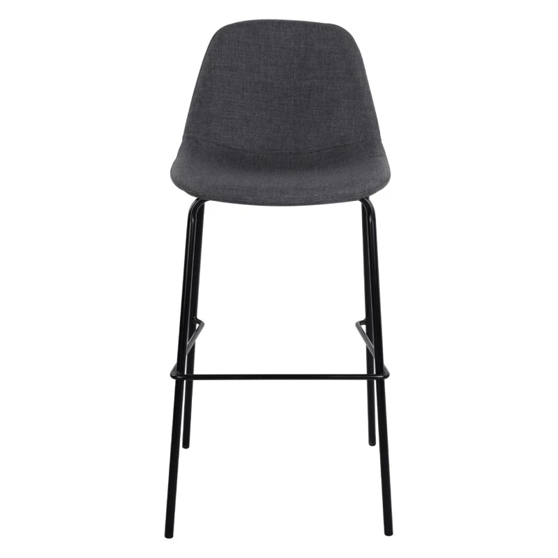 ΣΚΑΜΠΟ VINCENT HM9298.10 ΜΕΣΑΙΟΥ ΥΨΟΥΣ ΓΚΡΙ  ΜΕ ΜΕΤΑΛΛΙΚΑ ΠΟΔΙΑ 47x51x96 εκ.