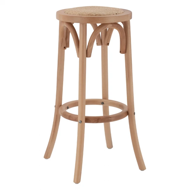 ΣΚΑΜΠΟ ΞΥΛΙΝΟ FAYE ΑΠΟ ΟΞΙΑ DARK HONEY ΜΕ ΨΑΘΑ Φ36Χ70 HM8751.05