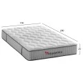 ΣΤΡΩΜΑ ΔΙΠΛΟ HYPNOTTICA HM748.06 POCKET SPRINGS--ΛΕΥΚΟ 160x200x25Υεκ.