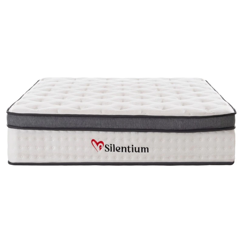ΣΤΡΩΜΑ ΔΙΠΛΟ SILENTIUM HM749.04 POCKET SPRINGS--ΛΕΥΚΟ 140x200x30Υεκ.