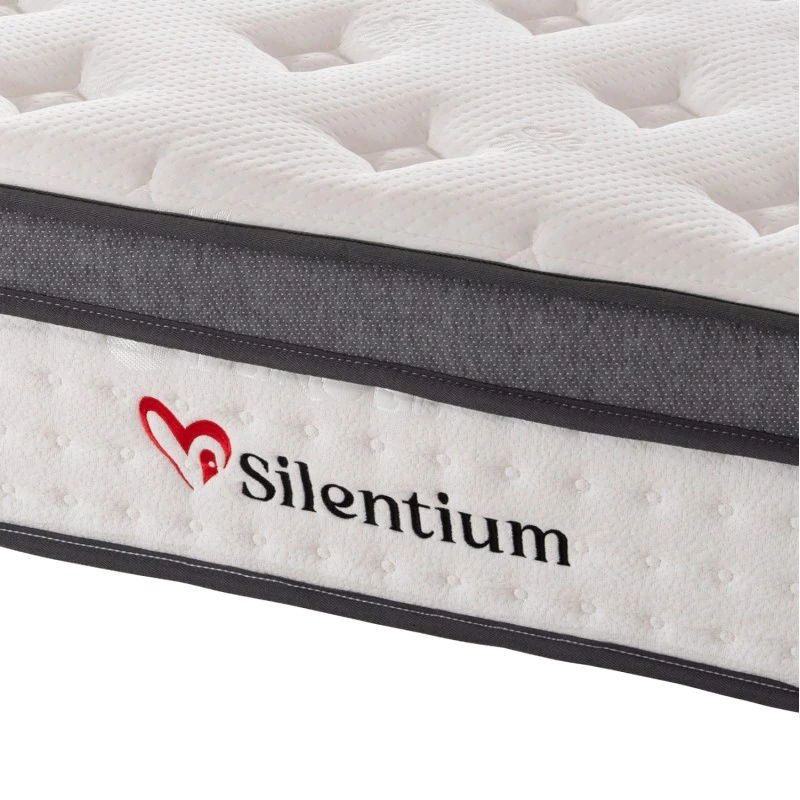 ΣΤΡΩΜΑ ΔΙΠΛΟ SILENTIUM HM749.04 POCKET SPRINGS--ΛΕΥΚΟ 140x200x30Υεκ.