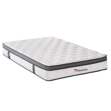 ΣΤΡΩΜΑ ΔΙΠΛΟ SILENTIUM HM749.06 POCKET SPRINGS--ΛΕΥΚΟ 160x200x30Υεκ.