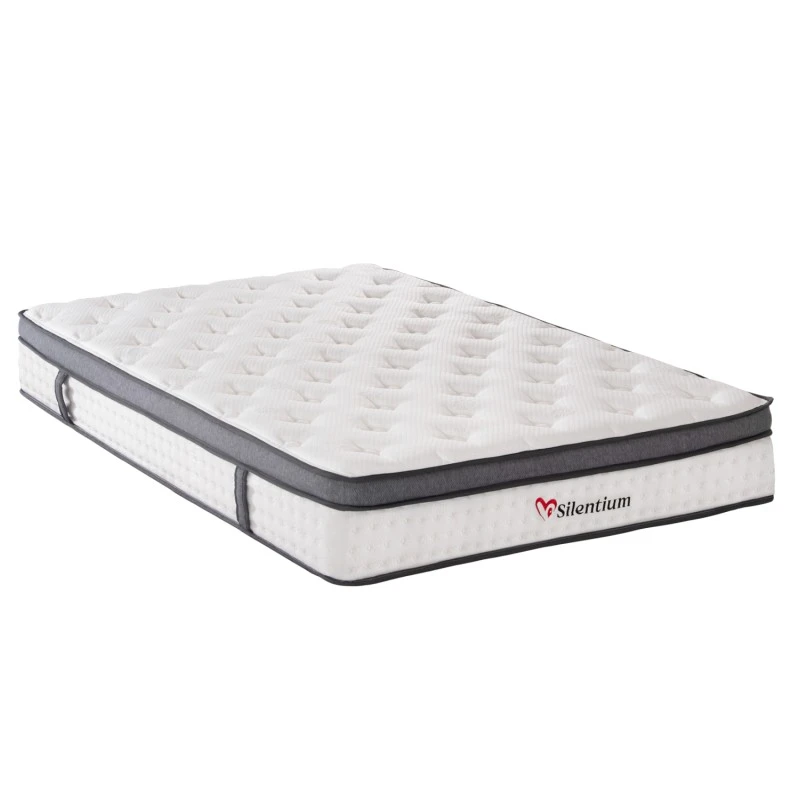 ΣΤΡΩΜΑ ΔΙΠΛΟ SILENTIUM HM749.06 POCKET SPRINGS--ΛΕΥΚΟ 160x200x30Υεκ.