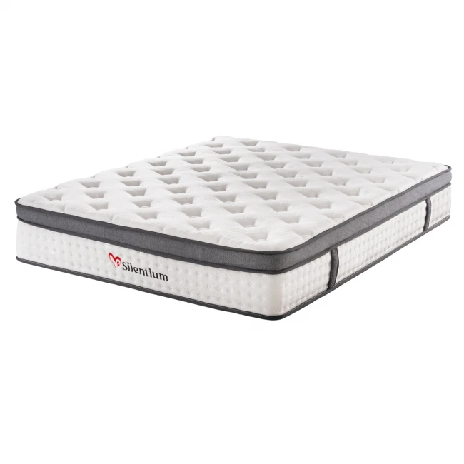 ΣΤΡΩΜΑ ΔΙΠΛΟ SILENTIUM HM749.06 POCKET SPRINGS--ΛΕΥΚΟ 160x200x30Υεκ.