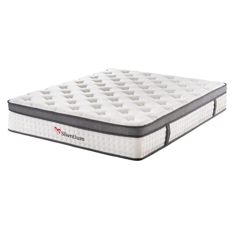 ΣΤΡΩΜΑ ΔΙΠΛΟ SILENTIUM HM749.06 POCKET SPRINGS--ΛΕΥΚΟ 160x200x30Υεκ.