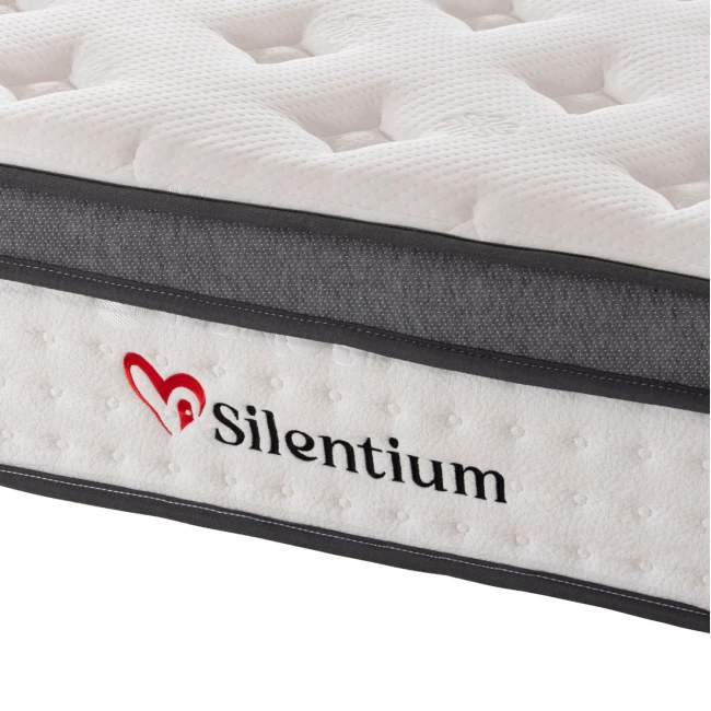 ΣΤΡΩΜΑ ΔΙΠΛΟ SILENTIUM HM749.06 POCKET SPRINGS--ΛΕΥΚΟ 160x200x30Υεκ.