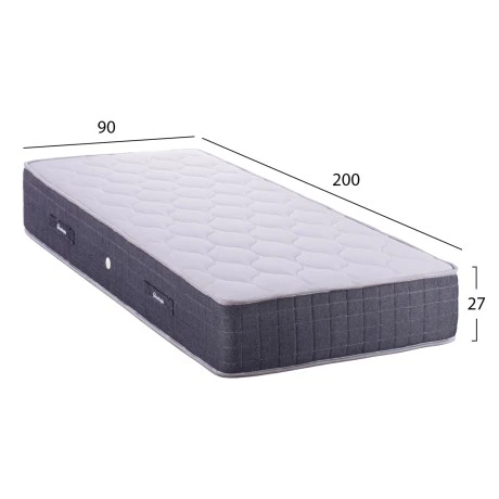ΣΤΡΩΜΑ DREAMTOPIA CLOUD9 HM656.90-200 BONNELL SPRING 90x200x27Υ εκ.