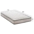ΣΤΡΩΜΑ DREAMTOPIA ΣΕΙΡΑ ATLAS HM654.110-200 BONNELL SPRING 110x200 εκ.
