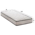 ΣΤΡΩΜΑ DREAMTOPIA ΣΕΙΡΑ ATLAS HM654.90-200 BONNELL SPRING 90x200 εκ.