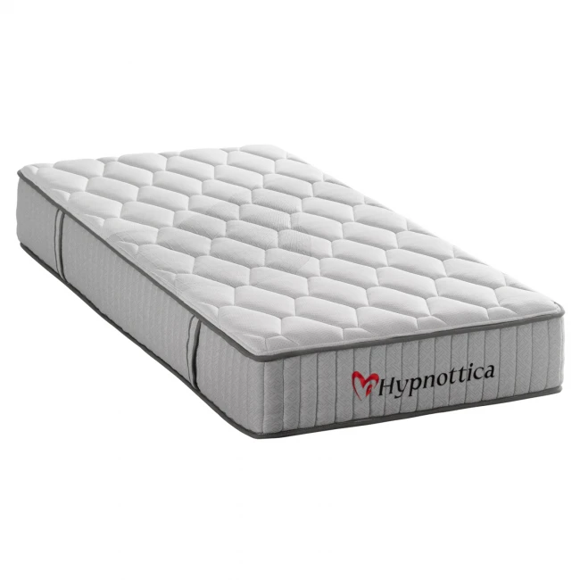 ΣΤΡΩΜΑ ΜΟΝΟ HYPNOTTICA HM748.01 POCKET SPRINGS--ΛΕΥΚΟ 90x190x25Υεκ.