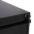 ΣΥΡΤΑΡΙΕΡΑ (3) ΑΡΧΕΙΟΘΕΤΗΣΗΣ ΓΡΑΦΕΙΟΥ SIDER HM6636.01 ΜΑΥΡΟ ΜΕΤΑΛΛΟ 45.5x62x103.5Υεκ