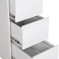 ΣΥΡΤΑΡΙΕΡΑ (3) ΑΡΧΕΙΟΘΕΤΗΣΗΣ ΓΡΑΦΕΙΟΥ SIDER HM6636.02 ΛΕΥΚΟ ΜΕΤΑΛΛΟ 45.5x62x103.5Υεκ