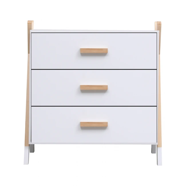 ΣΥΡΤΑΡΙΕΡΑ ΠΑΙΔΙΚH PASCHAL HM2493.03 ΜΕΛΑΜΙΝΗ-ΞΥΛΟ ΠΕΥΚΟΥ 76x40x80.5Υεκ