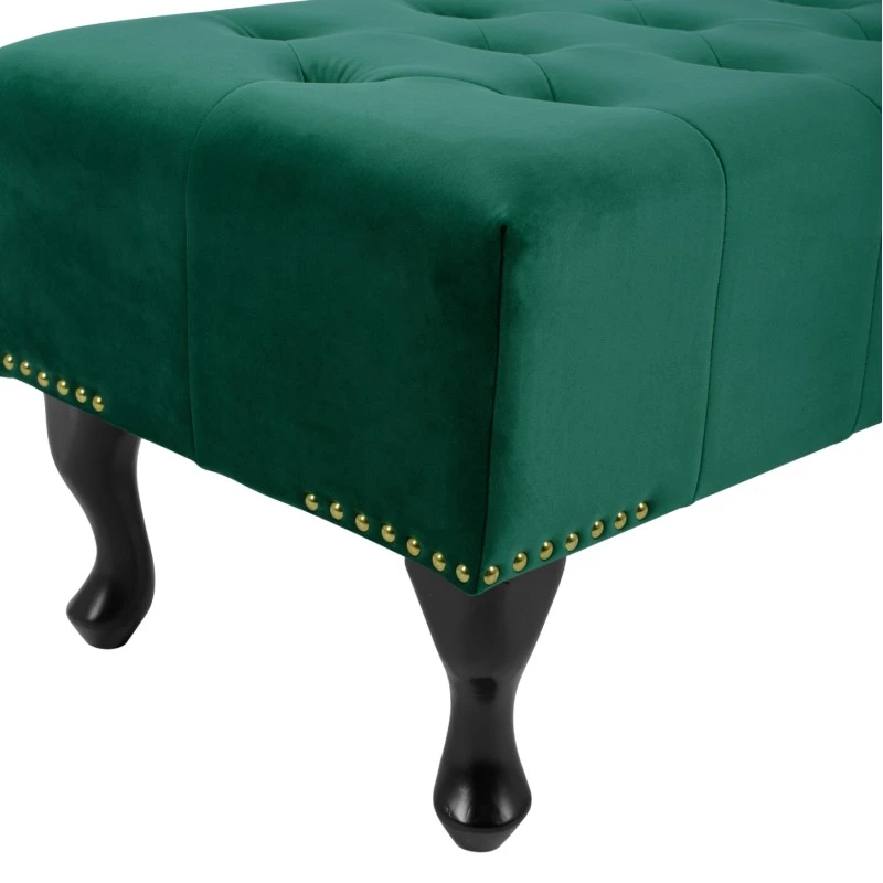 ΤΑΜΠΟΥΡΕ ΥΠΟΠΟΔΙΟ ΚΥΠΑΡΙΣΣΙ ΒΕΛΟΥΔΟ T.CHESTERFIELD EMMA HM226.03 80x45x40Y εκ.