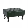 ΤΑΜΠΟΥΡΕ ΥΠΟΠΟΔΙΟ T.CHESTERFIELD EMMA HM226.08 PU ΚΥΠΑΡΙΣΣΙ-ΜΑΥΡΑ ΠΟΔΙΑ 80x45x39Yεκ.