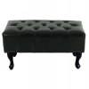 ΤΑΜΠΟΥΡΕ ΥΠΟΠΟΔΙΟ T.CHESTERFIELD EMMA HM226.08 PU ΚΥΠΑΡΙΣΣΙ-ΜΑΥΡΑ ΠΟΔΙΑ 80x45x39Yεκ.