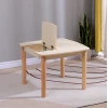 ΤΡΑΠΕΖΑΚΙ ΠΑΙΔΙΚΟ ΜΕ ΑΠΟΘ.ΧΩΡΟΥΣ RICKI HM18339.01 MDF & ΣΥΜΗΔΑ ΣΕ ΦΥΣΙΚΟ 65x65x47Υεκ