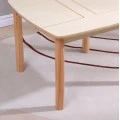 ΤΡΑΠΕΖΑΚΙ ΠΑΙΔΙΚΟ ΜΕ ΑΠΟΘ.ΧΩΡΟΥΣ RICKI HM18339.01 MDF & ΣΥΜΗΔΑ ΣΕ ΦΥΣΙΚΟ 65x65x47Υεκ