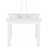 ΤΡΑΠΕΖΑΚΙ ΠΑΙΔΙΚΟ ΜΕ ΑΠΟΘ.ΧΩΡΟΥΣ RICKI HM18339.03 MDF & ΣΥΜΗΔΑ ΣΕ ΛΕΥΚΟ 65x65x47Υεκ