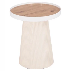ΤΡΑΠΕΖΑΚΙ ΒΟΗΘΗΤΙΚΟ DENTON HM18023.02 MDF TOP ΦΥΣΙΚΟ ΞΥΛΟΥ-ΒΑΣΗ ΛΕΥΚΗ Φ45x51,5Υεκ. ΤΡΑΠΕΖΑΚΙ ΒΟΗΘΗΤΙΚΟ DENTON HM18023.02 MDF TOP ΦΥΣΙΚΟ ΞΥΛΟΥ-ΒΑΣΗ ΛΕΥΚΗ Φ45x51,5Υεκ.